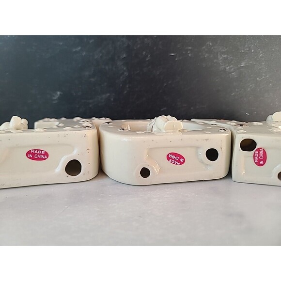 Ceramic Joy Candle Holders 3 Piece Set - Picture 10 of 10